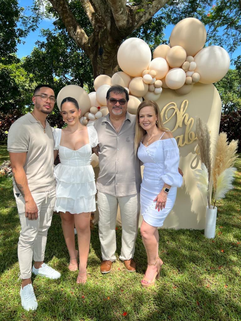 Coral Rock Waterfall ceremony backdrop